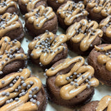 Chocolate and Peanut Butter Protein Donuts