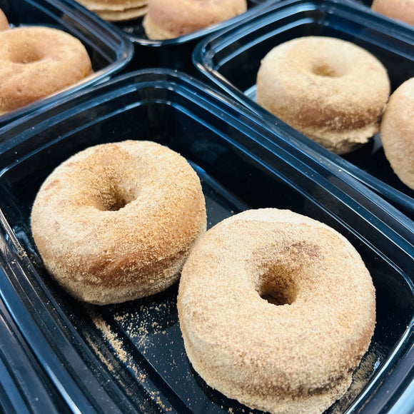 Apple Cider Protein Donuts
