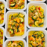Spanish Shrimp and Chorizo Bowl