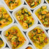 Spanish Shrimp and Chorizo Bowl