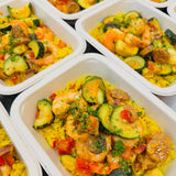 Spanish Shrimp and Chorizo Bowl