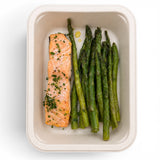 DLX Salmon with Asparagus