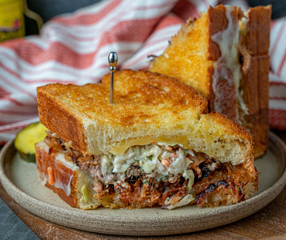 Pulled Pork Grilled Cheese CF